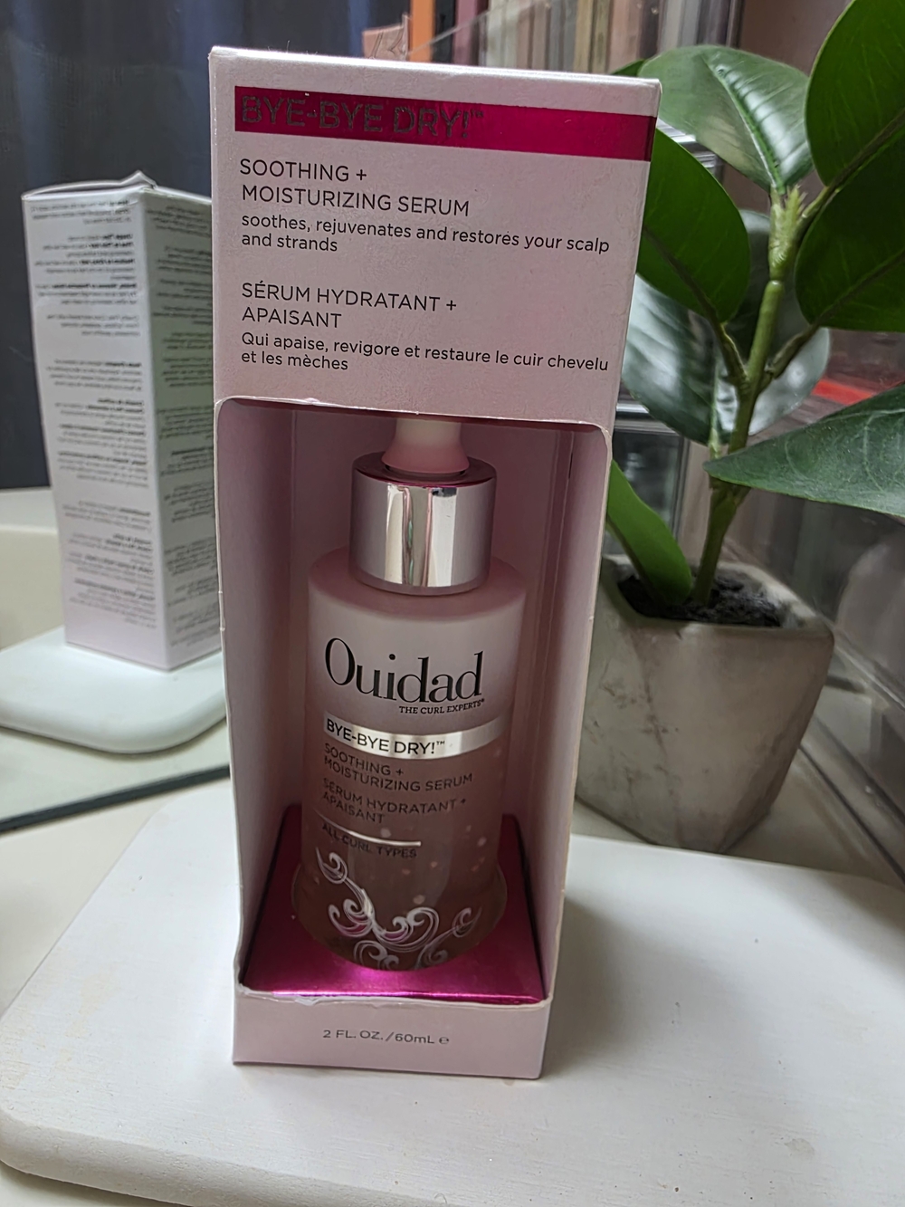 Ouidad Bye-Bye Dry! Soothing Moisturizing Serum — Pink